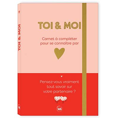 XXX Toi & Moi : Carnet À Compléter Pour Se Connaître Par Coeur - Publicité XXX Toi & Moi : Carnet À Compléter Pour Se Connaître Par Coeur - Publicité