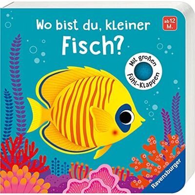 Klara Tünner Wo Bist Du, Kleiner Fisch?: Mit Großen Fühlklappen - Publicité Klara Tünner Wo Bist Du, Kleiner Fisch?: Mit Großen Fühlklappen - Publicité