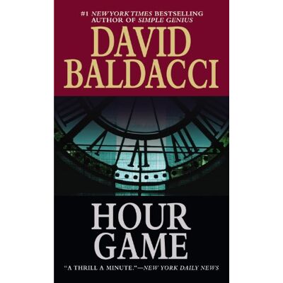 David Baldacci Hour Game (King & Maxwell) - Publicité David Baldacci Hour Game (King & Maxwell) - Publicité