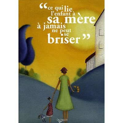 Colette Ce Qui Lie L'Enfant À Sa Mère À Jamais Ne Peut Se Briser - Publicité Colette Ce Qui Lie L'Enfant À Sa Mère À Jamais Ne Peut Se Briser - Publicité