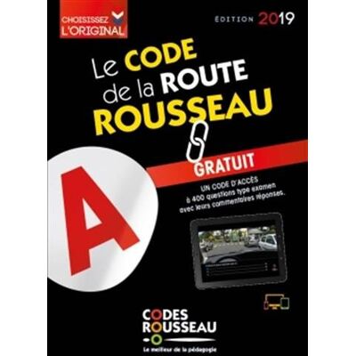 Le Code De La Route Rousseau : Édition 2019 - Publicité Le Code De La Route Rousseau : Édition 2019 - Publicité