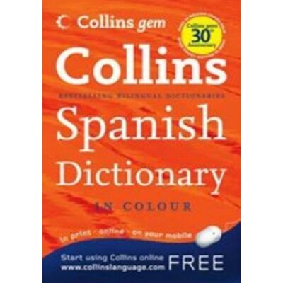 Kolektif Collins Gem Spanish Dictionary: Spanish-English / English-Spanish / In Color - Publicité Kolektif Collins Gem Spanish Dictionary: Spanish-English / English-Spanish / In Color - Publicité