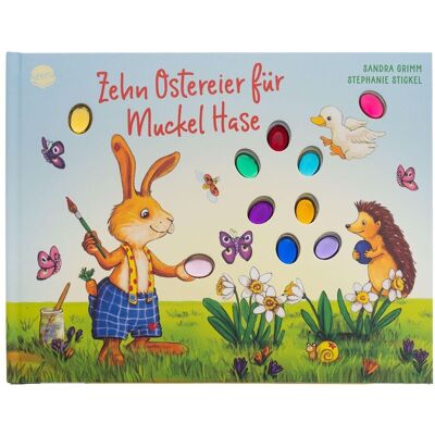 Sandra Grimm Zehn Ostereier Für Muckel Hase - Publicité Sandra Grimm Zehn Ostereier Für Muckel Hase - Publicité