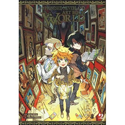 KAIU SHIRAI-POSUKA DEMIZU The Promised Neverland Artbook - Publicité KAIU SHIRAI-POSUKA DEMIZU The Promised Neverland Artbook - Publicité