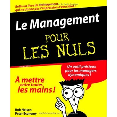 Bob Nelson Le Management Pour Les Nuls - Publicité Bob Nelson Le Management Pour Les Nuls - Publicité