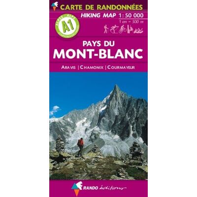 Collectif Alpes Carte A1 Pays Du Mont-Blanc - Aravis - Chamonix - Courmayeur 1 : 50 000: Carte De Randonnées (Hiking Map) - Publicité Collectif Alpes Carte A1 Pays Du Mont-Blanc - Aravis - Chamonix - Courmayeur 1 : 50 000: Carte De Randonnées (Hiking Map) - Publicité
