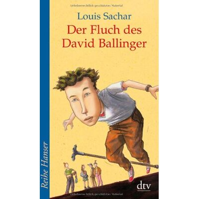 Louis Sachar Der Fluch Des David Ballinger - Publicité Louis Sachar Der Fluch Des David Ballinger - Publicité