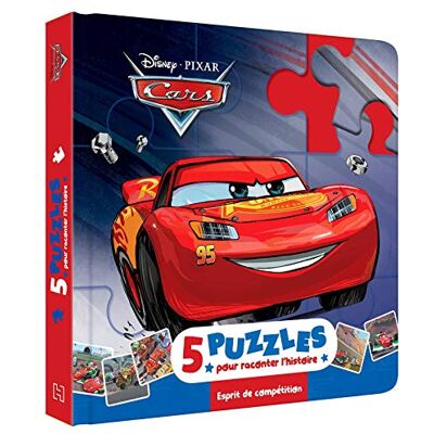 Disney Pixar Cars : Esprit De Compétition : 5 Puzzles Pour Raconter L'Histoire - Publicité Disney Pixar Cars : Esprit De Compétition : 5 Puzzles Pour Raconter L'Histoire - Publicité