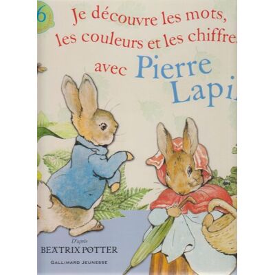 Beatrix Potter Je Découvre Les Mots, Les Couleurs Et Les Chiffres Avec Pierre Lapin - Publicité Beatrix Potter Je Découvre Les Mots, Les Couleurs Et Les Chiffres Avec Pierre Lapin - Publicité