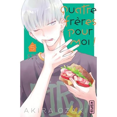 Akira Ozaki Quatre Frères Pour Moi !. Vol. 5 - Publicité Akira Ozaki Quatre Frères Pour Moi !. Vol. 5 - Publicité