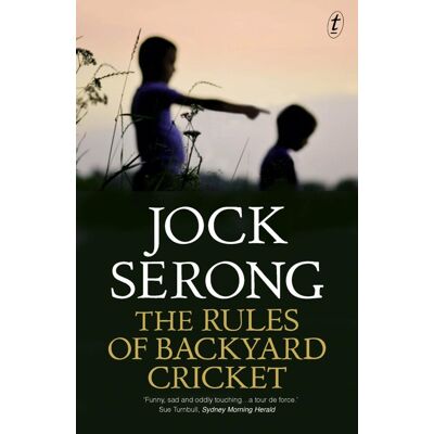Jock Serong The Rules Of Backyard Cricket - Publicité Jock Serong The Rules Of Backyard Cricket - Publicité