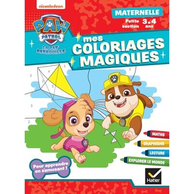 Rachel Valentin Mes Coloriages Magiques La Pat' Patrouille : Maternelle, Petite Section, 3-4 Ans - Publicité Rachel Valentin Mes Coloriages Magiques La Pat' Patrouille : Maternelle, Petite Section, 3-4 Ans - Publicité