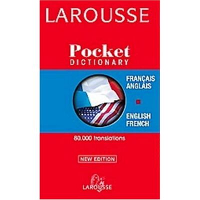 Larousse Pocket French-English/english-French Dictionary - Publicité Larousse Pocket French-English/english-French Dictionary - Publicité