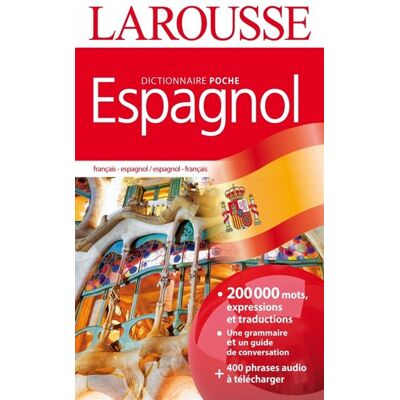 Larousse Espagnol : Dictionnaire De Poche : Français-Espagnol, Espagnol-Français - Publicité Larousse Espagnol : Dictionnaire De Poche : Français-Espagnol, Espagnol-Français - Publicité