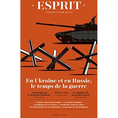 Collectif Esprit, N° 484. En Ukraine Et En Russie, Le Temps De La Guerre - Publicité Collectif Esprit, N° 484. En Ukraine Et En Russie, Le Temps De La Guerre - Publicité