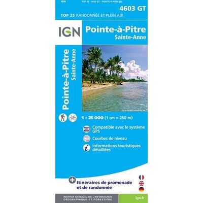 IGN Pointe-À-Pitre 1 : 25 000: Sainte-Anne - Publicité IGN Pointe-À-Pitre 1 : 25 000: Sainte-Anne - Publicité