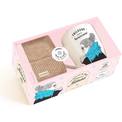 Le Petit Kit De Survie Spécial Frileuse : Coffret - Publicité Le Petit Kit De Survie Spécial Frileuse : Coffret - Publicité