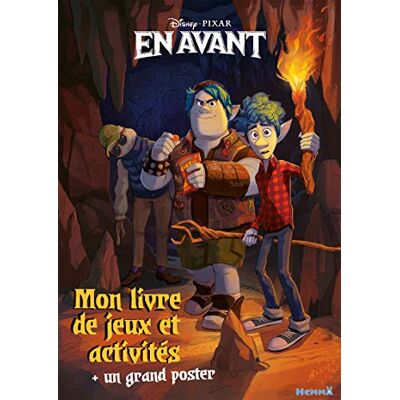Disney En Avant : Mon Livre De Jeux Et Activités + Un Grand Poster - Publicité Disney En Avant : Mon Livre De Jeux Et Activités + Un Grand Poster - Publicité