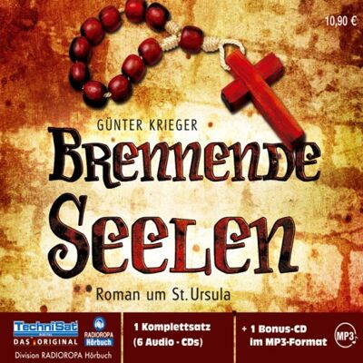 Günter Krieger Brennende Seelen: Roman Um St. Ursula - Publicité Günter Krieger Brennende Seelen: Roman Um St. Ursula - Publicité