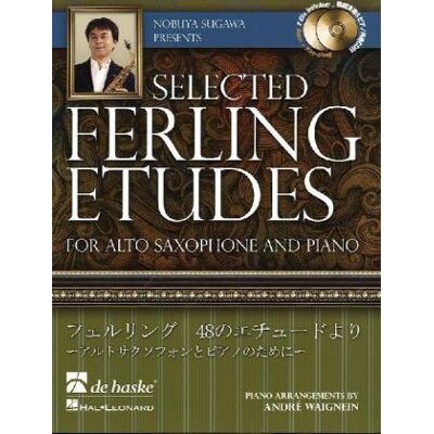 Wilhelm Ferling Selected Ferling Etudes For Alto Saxophone, M. 2 Audio-Cds - Publicité Wilhelm Ferling Selected Ferling Etudes For Alto Saxophone, M. 2 Audio-Cds - Publicité