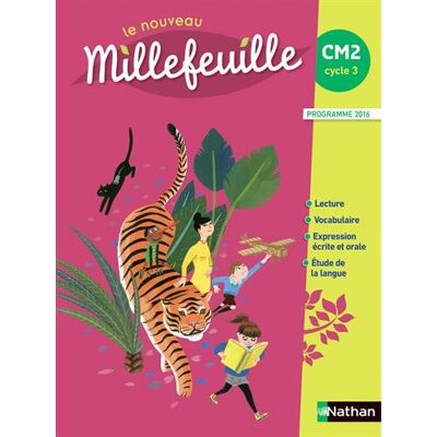 Collectif Le Nouveau Millefeuille, Cm2 : Livre De L'Élève : Programme 2016 - Publicité Collectif Le Nouveau Millefeuille, Cm2 : Livre De L'Élève : Programme 2016 - Publicité