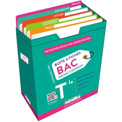 Collectif Boîte À Fiches Bac Tronc Commun Terminale : 150 Fiches Pour Une Année Réussie - Publicité Collectif Boîte À Fiches Bac Tronc Commun Terminale : 150 Fiches Pour Une Année Réussie - Publicité