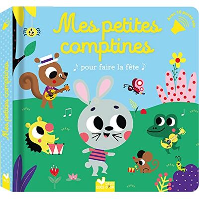 Collectif Mes Petites Comptines Pour Faire La Fête - Publicité Collectif Mes Petites Comptines Pour Faire La Fête - Publicité