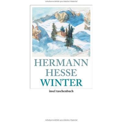 Hermann Hesse Winter (Insel Taschenbuch) - Publicité Hermann Hesse Winter (Insel Taschenbuch) - Publicité