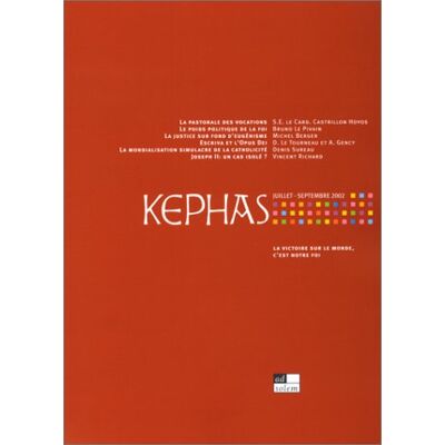 Collectif Revue Kephas N3 - Publicité Collectif Revue Kephas N3 - Publicité