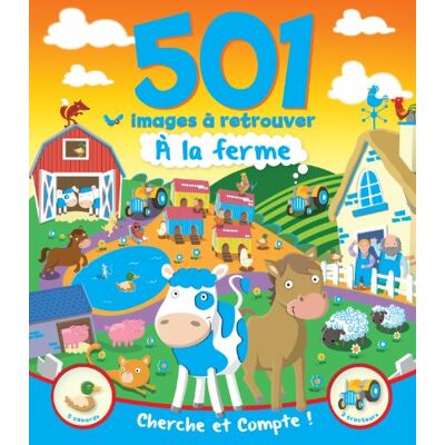 Collectif 501 Images À Retrouver À La Ferme : Cherche Et Compte ! - Publicité Collectif 501 Images À Retrouver À La Ferme : Cherche Et Compte ! - Publicité