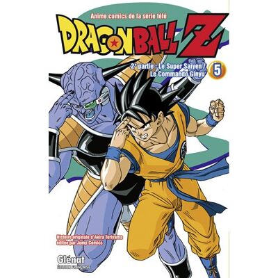 Akira Toriyama Dragon Ball Z : Anime Comics De La Série Télé : 2e Partie, Le Super Saïyen, Le Commando Ginyu. Vol. 5 - Publicité Akira Toriyama Dragon Ball Z : Anime Comics De La Série Télé : 2e Partie, Le Super Saïyen, Le Commando Ginyu. Vol. 5 - Publicité