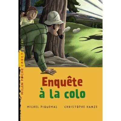 Michel Piquemal Enquête À La Colo - Publicité Michel Piquemal Enquête À La Colo - Publicité