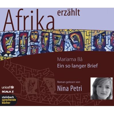 Mariama Bâ Ein So Langer Brief. Roman. 3 Cds - Publicité Mariama Bâ Ein So Langer Brief. Roman. 3 Cds - Publicité