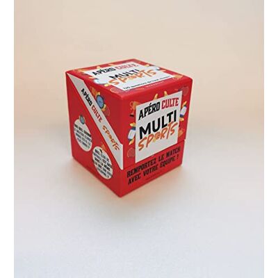 XXX Apéro Culte Multisports : 120 Questions De Haut Niveau ! : Remportez Le Match Avec Votre Équipe ! - Publicité XXX Apéro Culte Multisports : 120 Questions De Haut Niveau ! : Remportez Le Match Avec Votre Équipe ! - Publicité