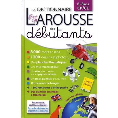 Collectif Le Dictionnaire Larousse Des Débutants, 6-8 Ans, Cp, Ce - Publicité Collectif Le Dictionnaire Larousse Des Débutants, 6-8 Ans, Cp, Ce - Publicité