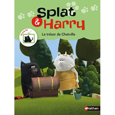 Claire Le Luhern Splat & Harry. Vol. 2. Le Trésor De Chatville - Publicité Claire Le Luhern Splat & Harry. Vol. 2. Le Trésor De Chatville - Publicité