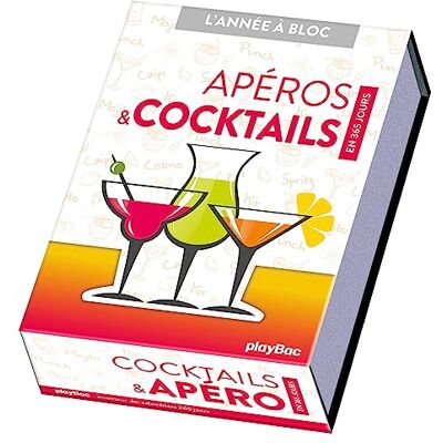 Play Bac Apéros & Cocktails En 365 Jours - Publicité Play Bac Apéros & Cocktails En 365 Jours - Publicité