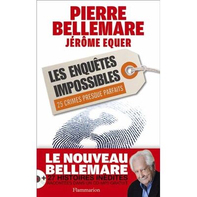 Pierre Bellemare Les Enquêtes Impossibles : 25 Crimes Presque Parfaits - Publicité Pierre Bellemare Les Enquêtes Impossibles : 25 Crimes Presque Parfaits - Publicité