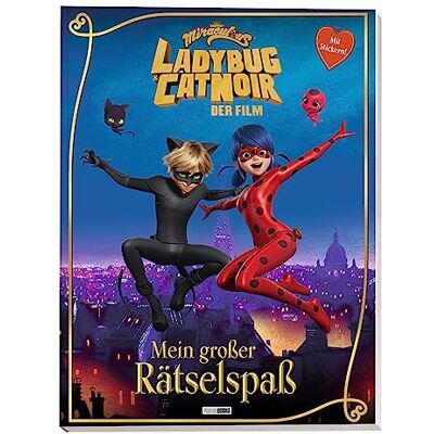 Panini Miraculous: Ladybug & Cat Noir Der Film: Mein Großer Rätselspaß: Activitybuch - Publicité Panini Miraculous: Ladybug & Cat Noir Der Film: Mein Großer Rätselspaß: Activitybuch - Publicité