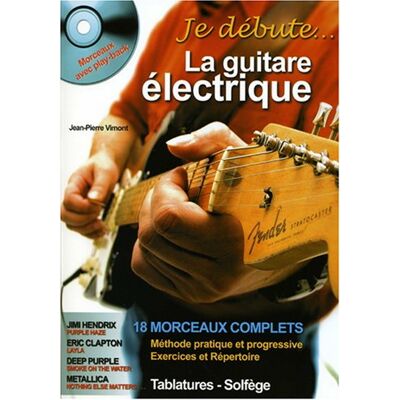 Collectif Je Debute La Guitare Electrique - Publicité Collectif Je Debute La Guitare Electrique - Publicité