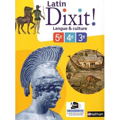 Collectif Dixit ! Latin, 5e, 4e, 3e : Langue & Culture - Publicité Collectif Dixit ! Latin, 5e, 4e, 3e : Langue & Culture - Publicité