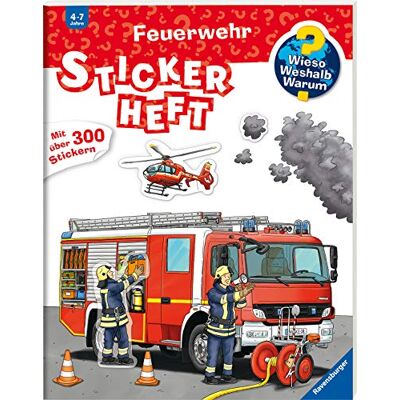 Feuerwehr (Wieso? Weshalb? Warum? Stickerheft) - Publicité Feuerwehr (Wieso? Weshalb? Warum? Stickerheft) - Publicité