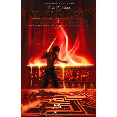 Rick Riordan Percy Jackson. Vol. 4. La Bataille Du Labyrinthe - Publicité Rick Riordan Percy Jackson. Vol. 4. La Bataille Du Labyrinthe - Publicité