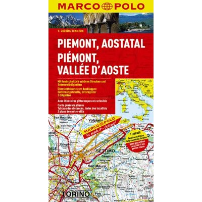 Marco Polo Karte Piemont, Aostatal: Mit Landschaftlich Schönen Strecken Und Sehenswürdigkeiten. Übersichtskarte Zum Ausklappen. Entfernungstabelle, Ortsregister, 3 Citypläne (Marco Polo Maps) - Publicité Marco Polo Karte Piemont, Aostatal: Mit Landschaftlich Schönen Strecken Und Sehenswürdigkeiten. Übersichtskarte Zum Ausklappen. Entfernungstabelle, Ortsregister, 3 Citypläne (Marco Polo Maps) - Publicité