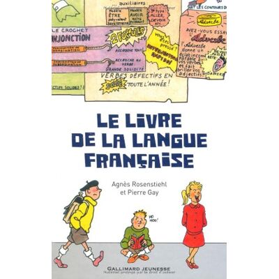 Agnès Rosenstiehl Le Livre De La Langue Française - Publicité Agnès Rosenstiehl Le Livre De La Langue Française - Publicité