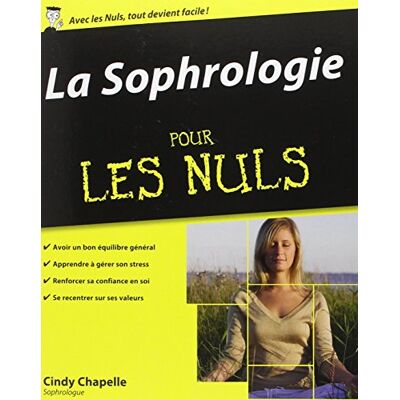 Cindy Chapelle La Sophrologie Pour Les Nuls - Publicité Cindy Chapelle La Sophrologie Pour Les Nuls - Publicité