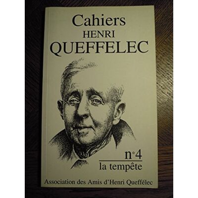 Cahiers Henri Queffélec N°4, La Tempête - Publicité Cahiers Henri Queffélec N°4, La Tempête - Publicité