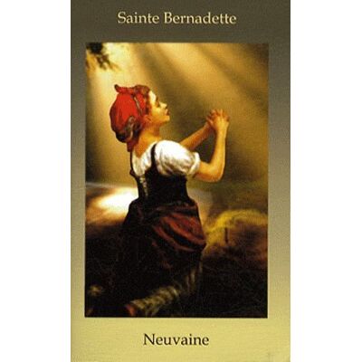 Prouvost Ets Livret De Neuvaine A Ste Bernadette - Publicité Prouvost Ets Livret De Neuvaine A Ste Bernadette - Publicité