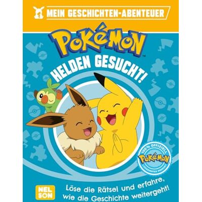 Pokémon Lesebuch: Mein Geschichten-Abenteuer: Helden Gesucht!: Löse Die Rätsel Und Erfahre, Wie Die Geschichte Weitergeht! - Publicité Pokémon Lesebuch: Mein Geschichten-Abenteuer: Helden Gesucht!: Löse Die Rätsel Und Erfahre, Wie Die Geschichte Weitergeht! - Publicité