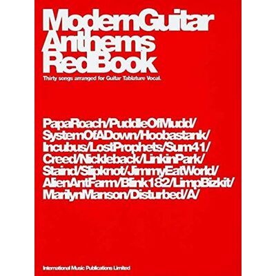 Modern Guitar Anthems: (Guitar Tab) - Publicité Modern Guitar Anthems: (Guitar Tab) - Publicité